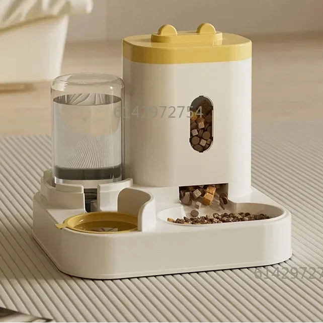 Distributeur Automatique 2-en-1 pour Chats & Chiens — Sans Électricité